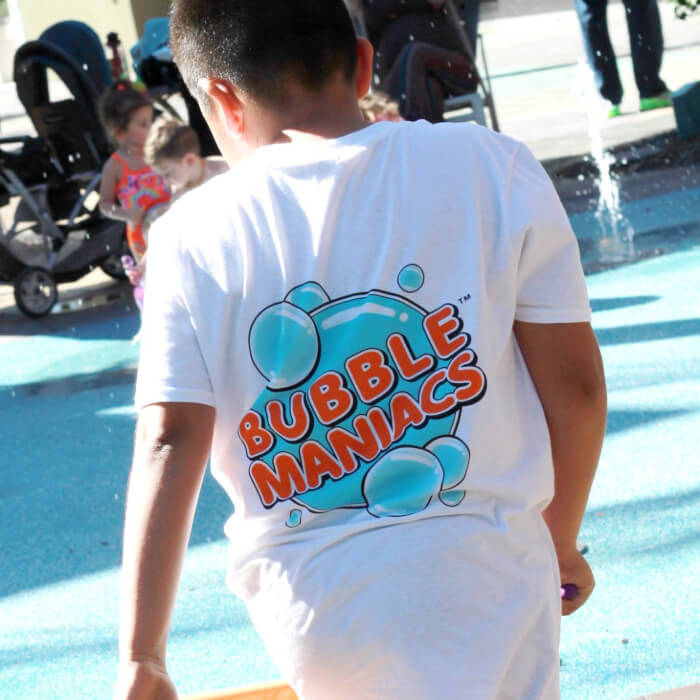 BubbleManiacs shirt.